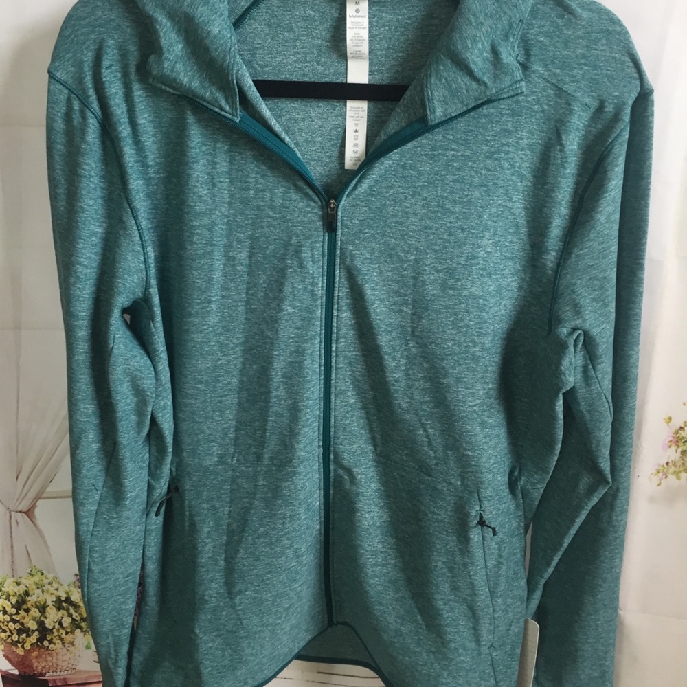NWT LAGU LULULEMON SURGE WARM FULL ZIP LAGUNA M L - Picture 5 of 8